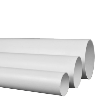 Diversos diámetros modificados para requisitos particulares de los tubos plásticos de los tubos de alcantarilla de los tubos del drenaje del Pvc